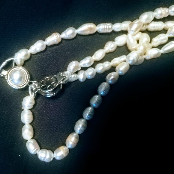 Jewelry - Genuine Baroque Freshwater Pearl Necklace&bracelet Jewelry - Genuine Baroque Freshwater Pearl Necklace&bracelet